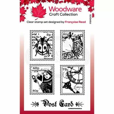 Creative Expressions Woodware Clear Stamps - Mini Postage